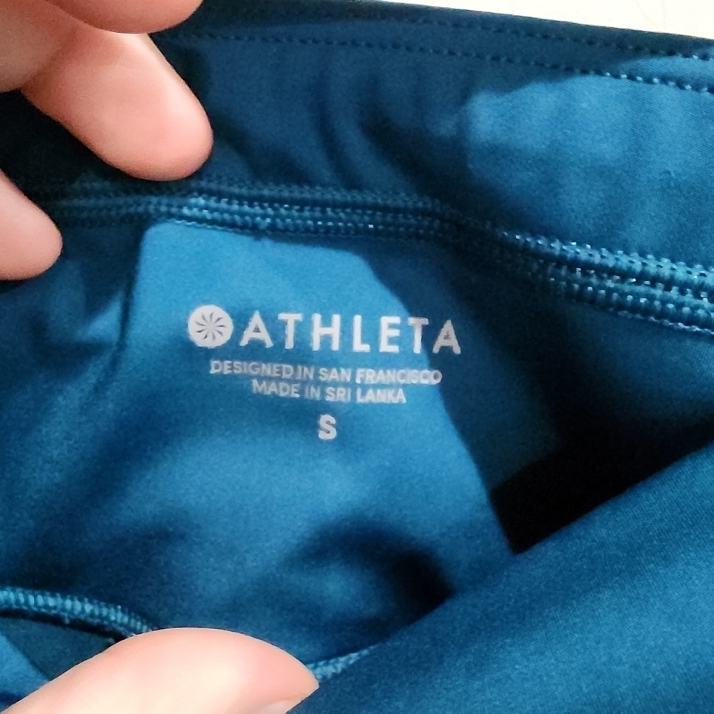 💜 Athleta Golf Tennis Teal Skort Pockets 405654-01 - Picture 4 of 6